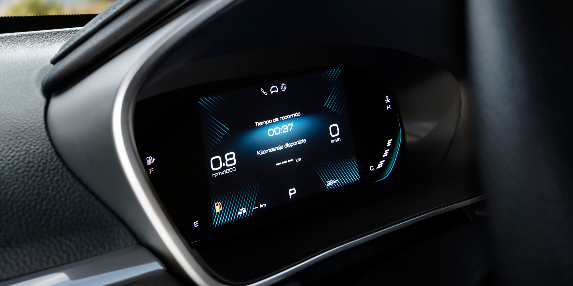 Clúster de información de Chevrolet Captiva ICE